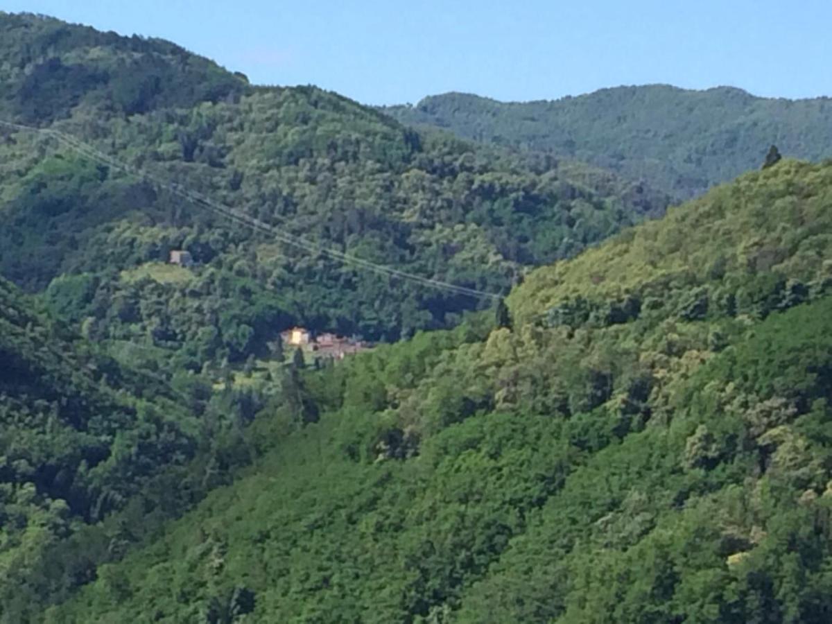 Piscina Con Vista Villa Bagni di Lucca Eksteriør billede